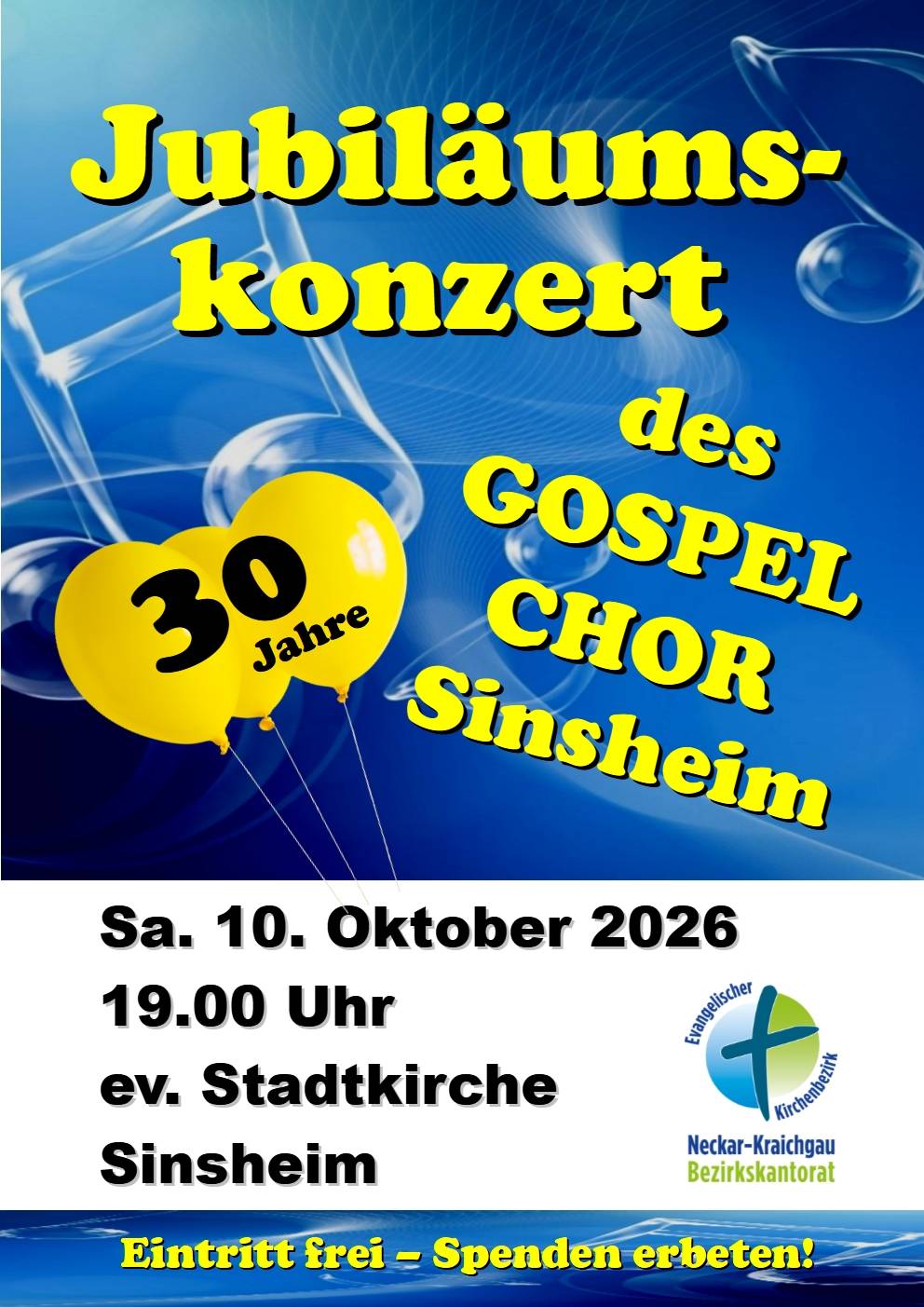 Quelle: Bezirkskantorat Sinsheim